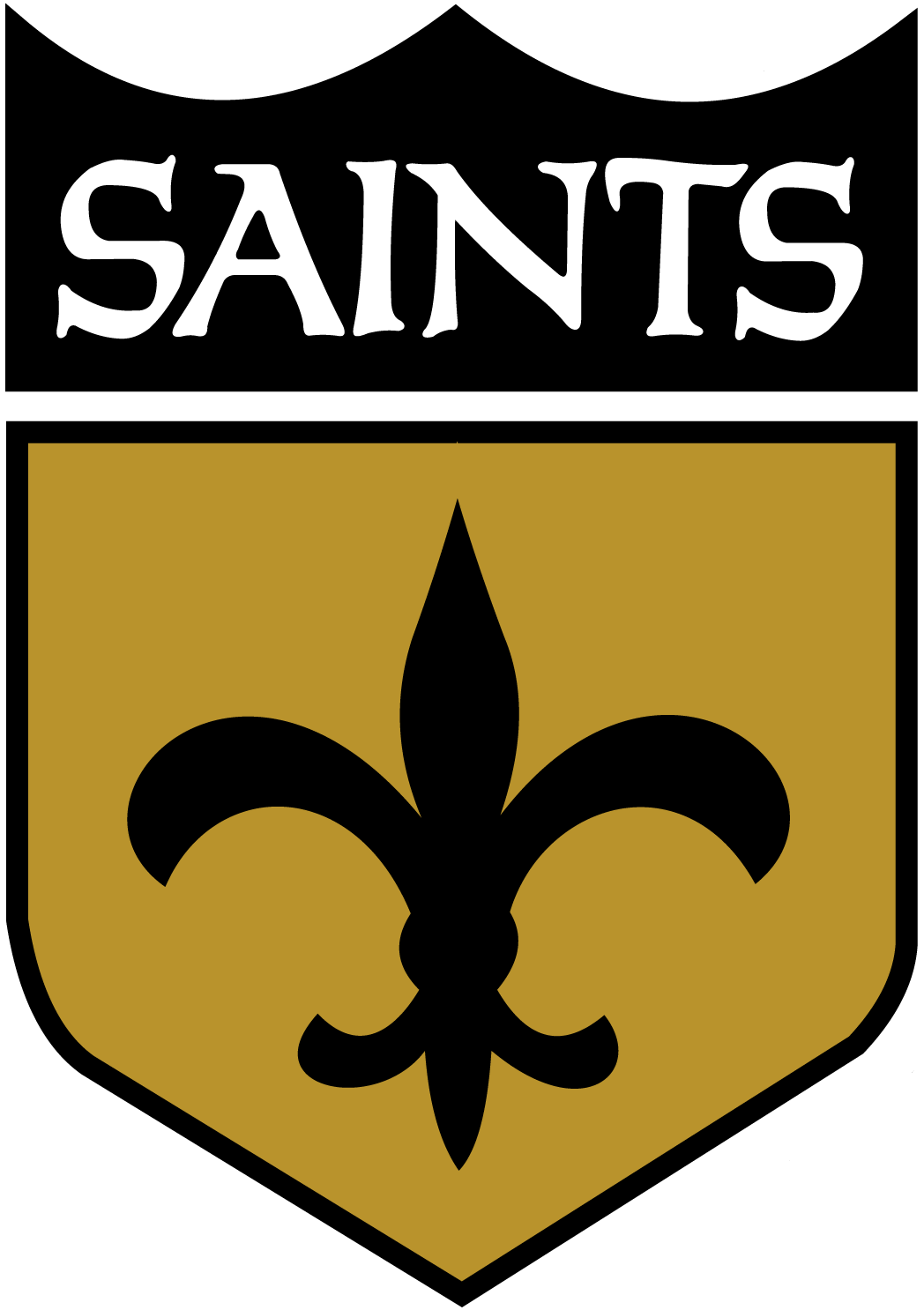 New Orleans Saints 1967-1984 Alternate Logo t shirt iron on transfers...